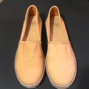 New, handmade flats
